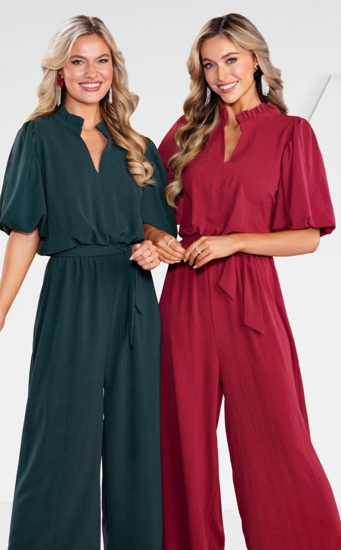 Annalise Tie Waist Jumpsuit