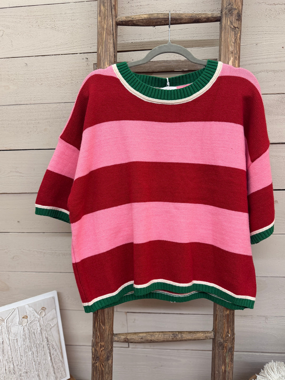 Wide Stripe Sweater