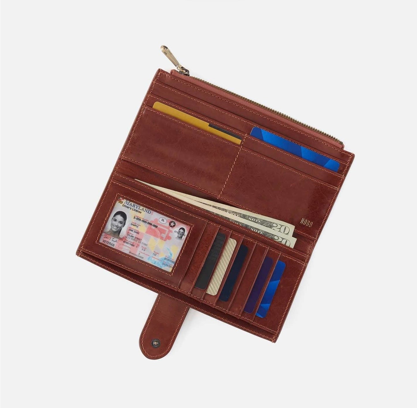 HOBO Dunn Continental Wallet
