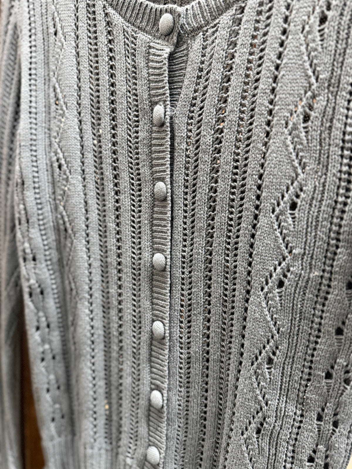 Ruffle Cardigan