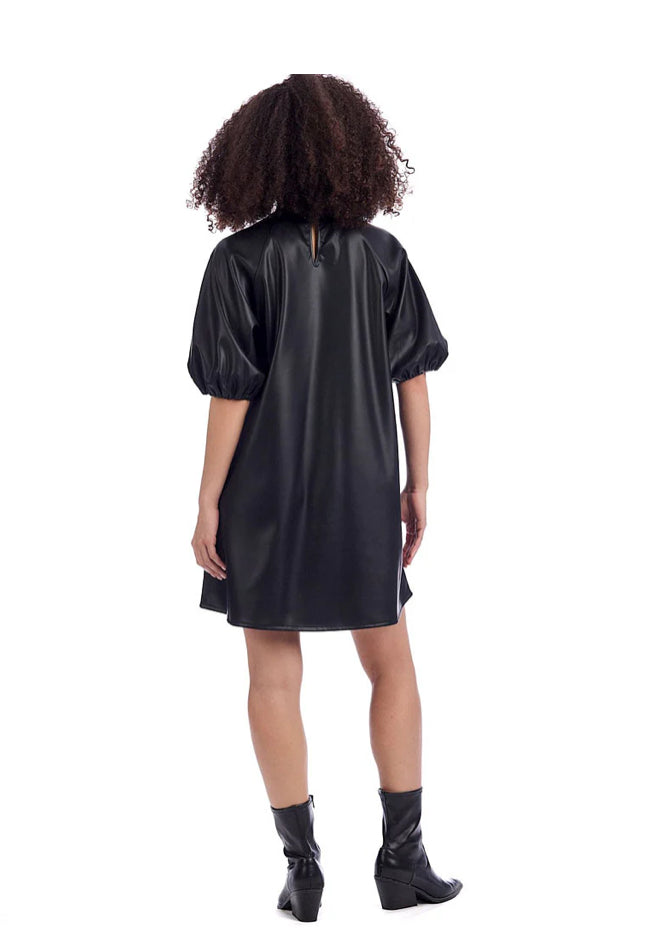 Raine Faux Leather Dress