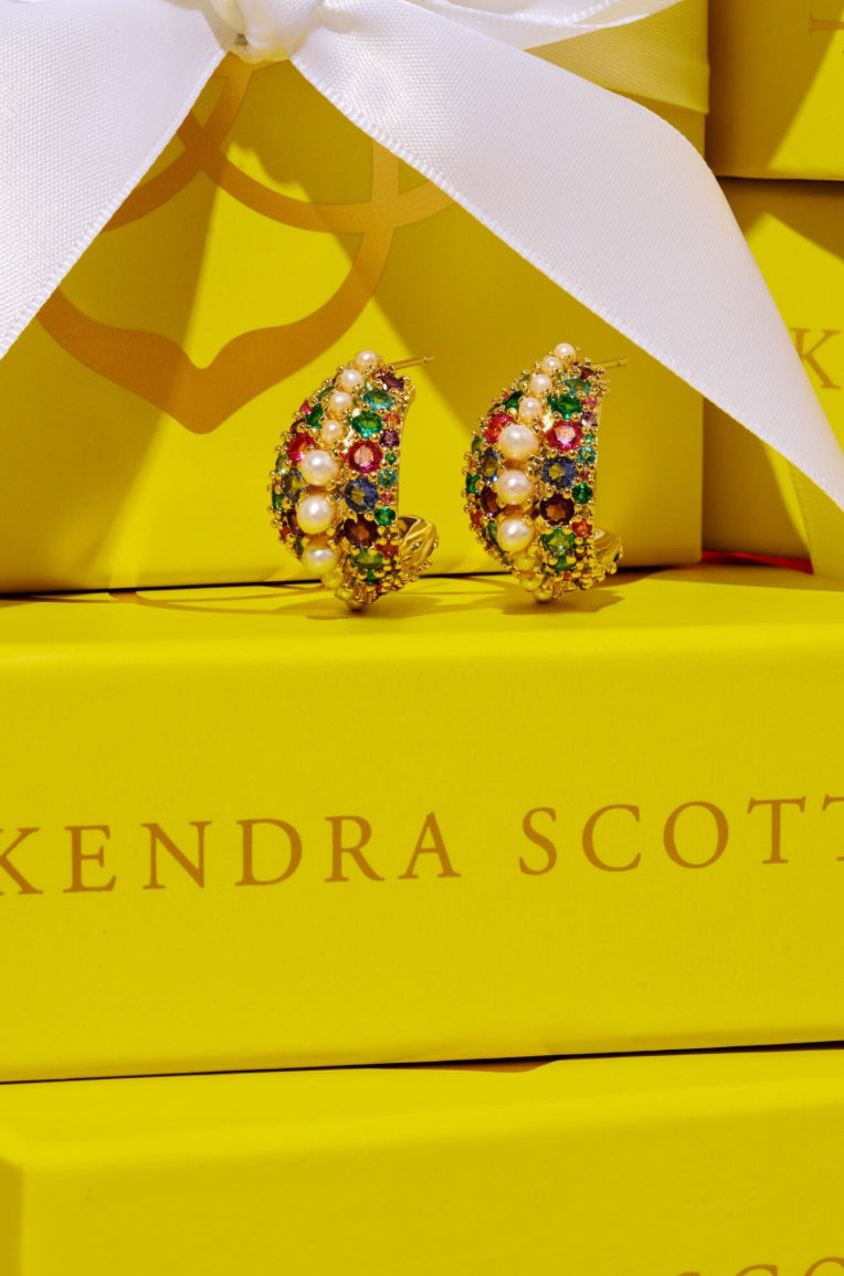 Kendra Scott Krista Gold Hoops