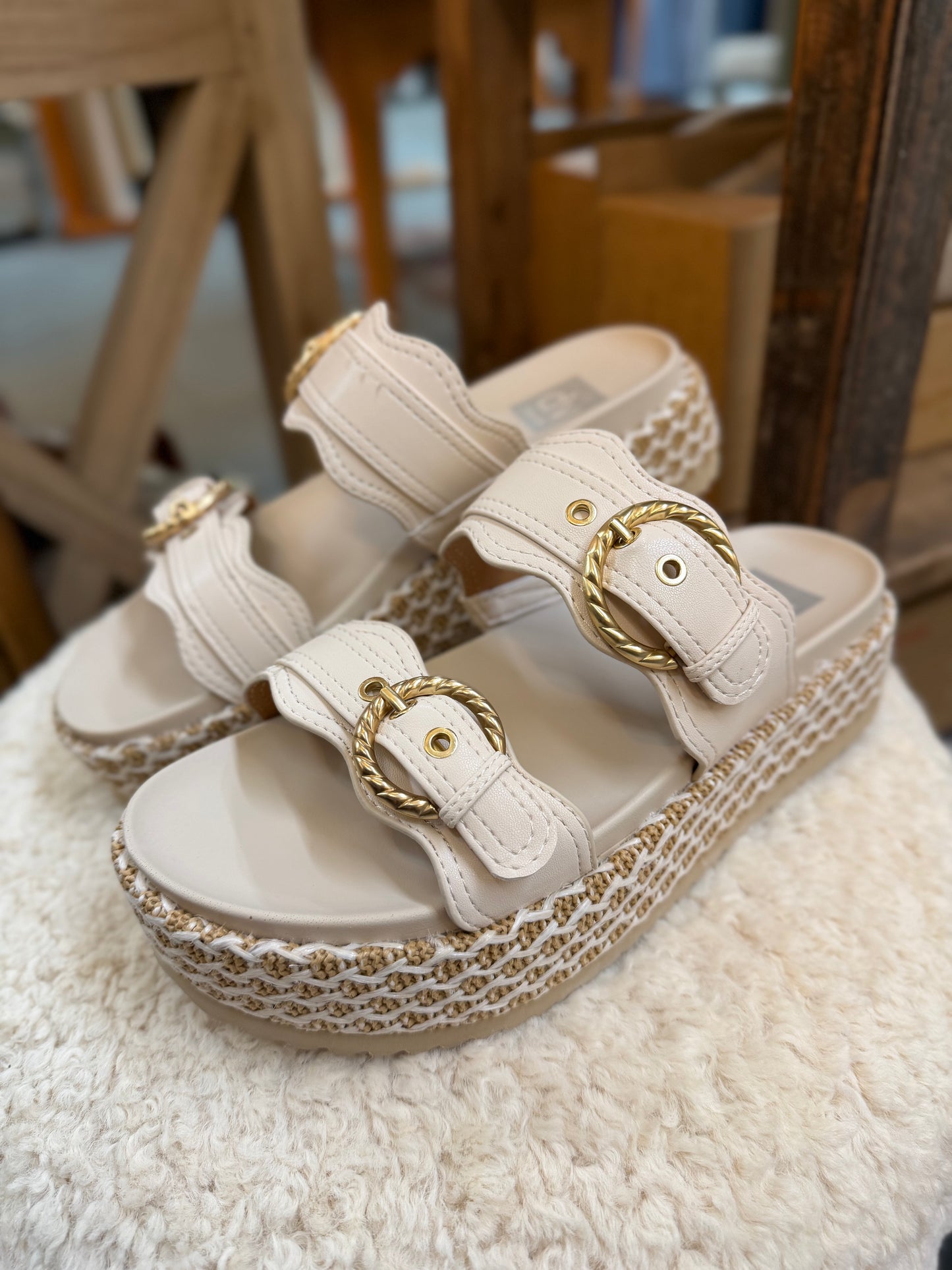Snake Platform Sandal