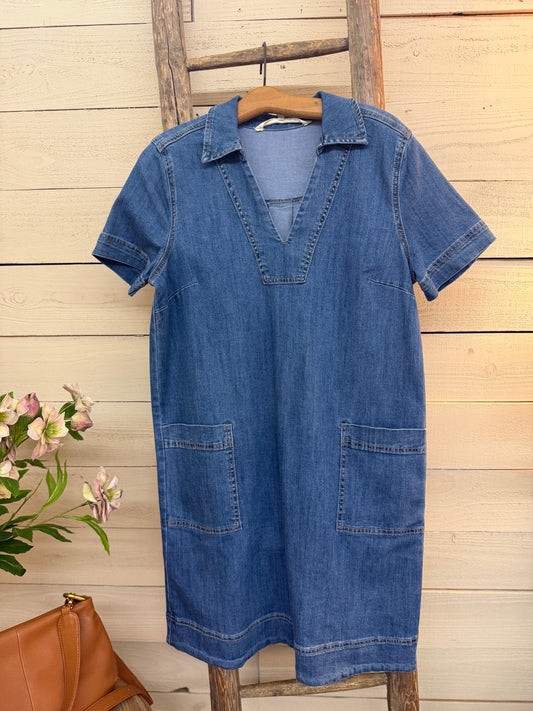 Denim dress