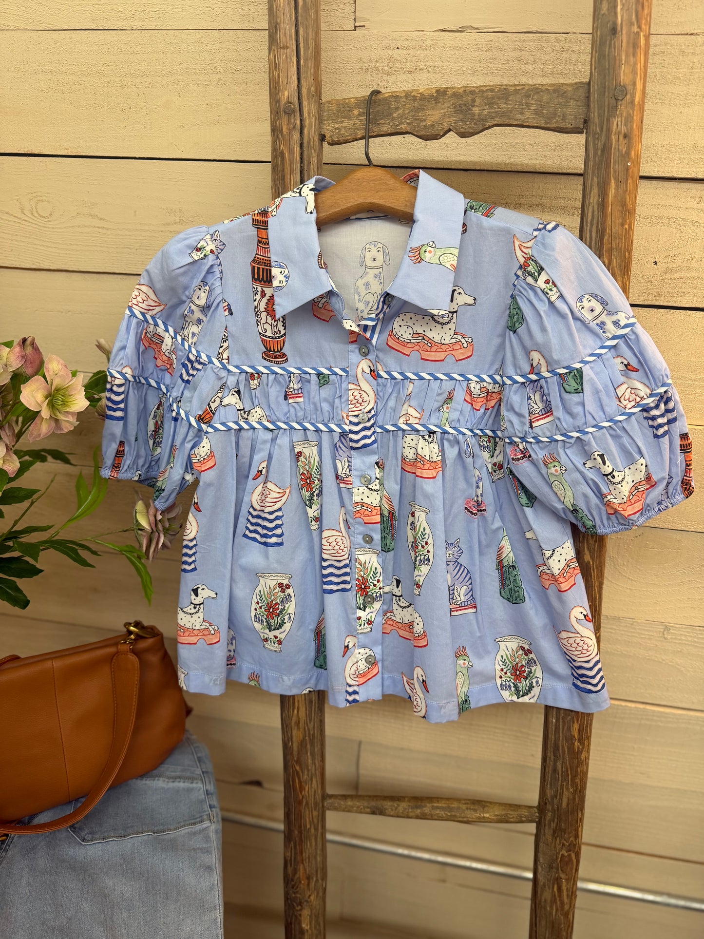 Novelty Babydoll Top