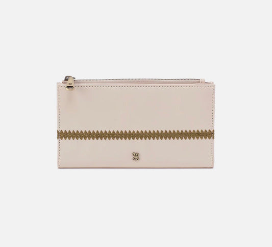 HOBO Jill Large Bifold Wallet - Pale Flax