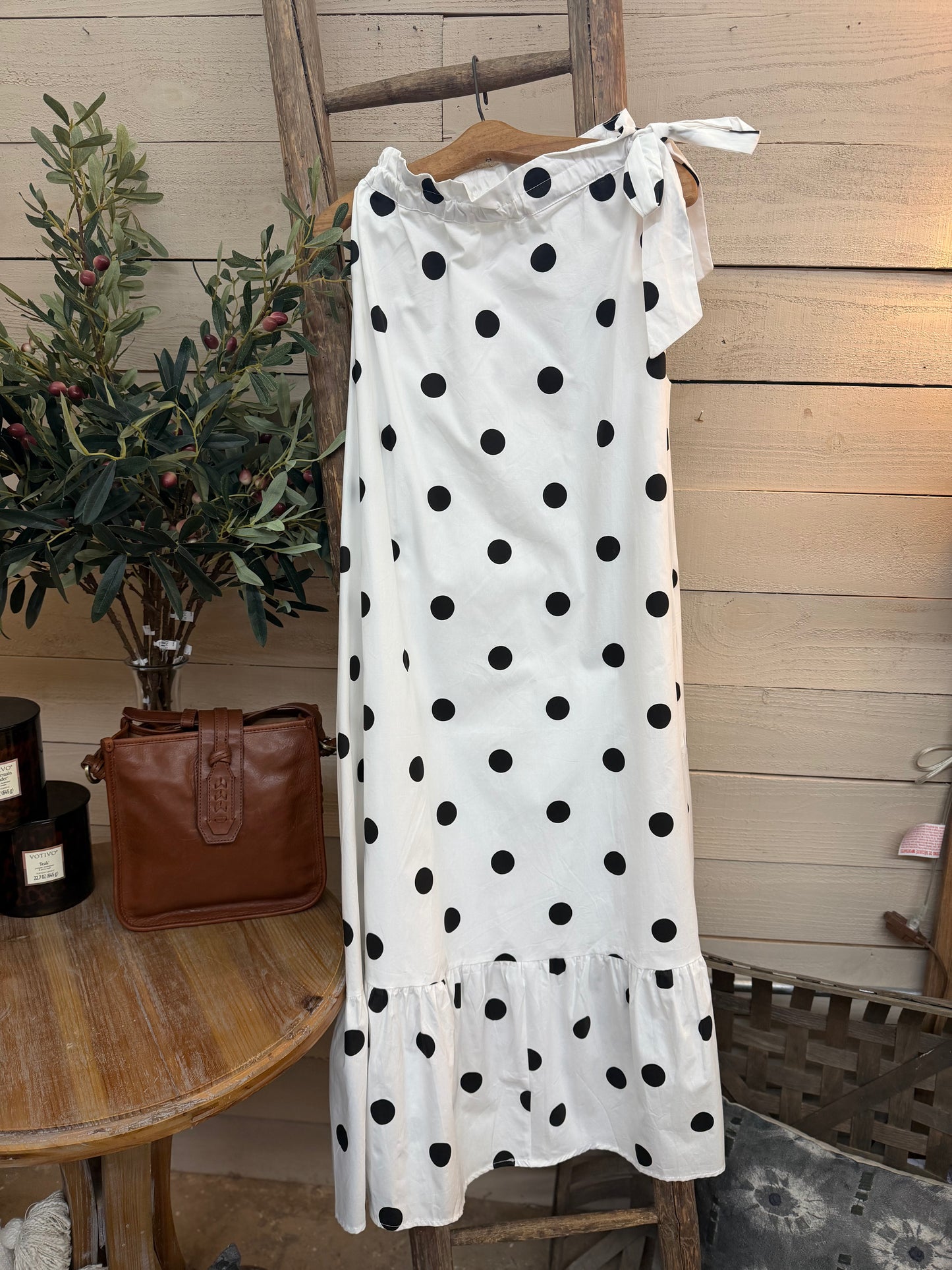 Polka Dot Midi Dress