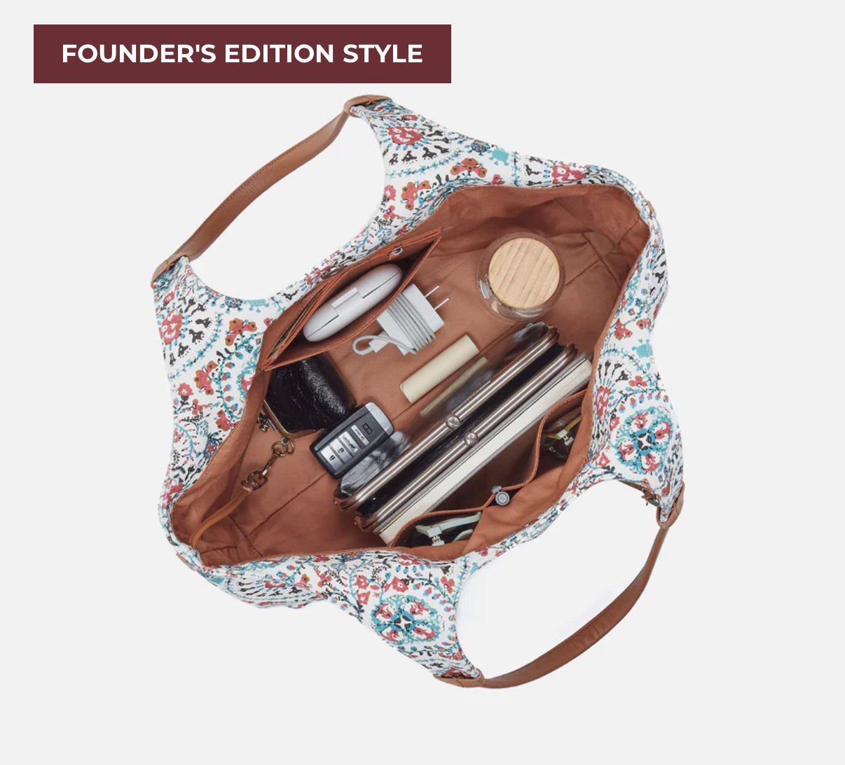 HOBO La Jolla Tote - Batik Blooms