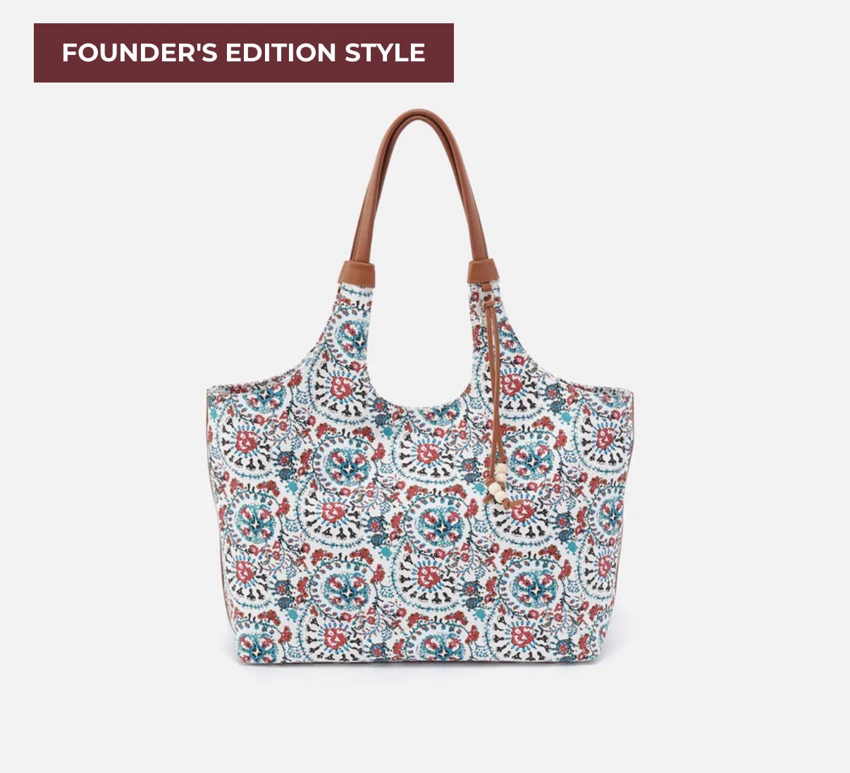 HOBO La Jolla Tote - Batik Blooms