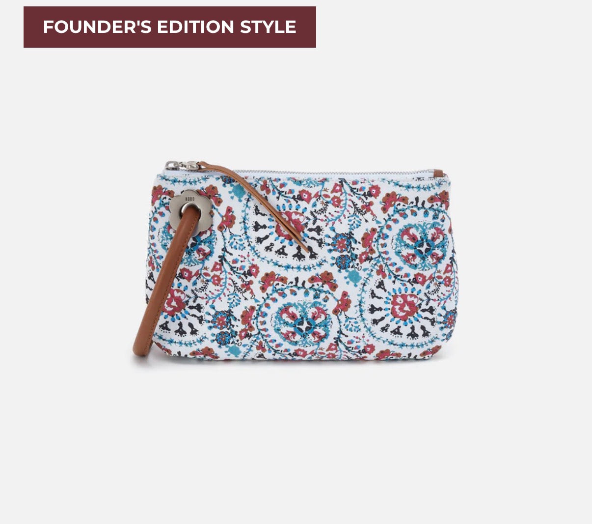 HOBO Daisy Daze Large Wristlet - Batik Blooms