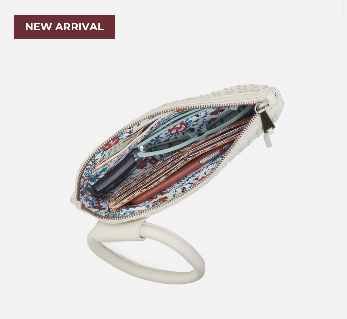HOBO Sable Wristlet - Whitecap