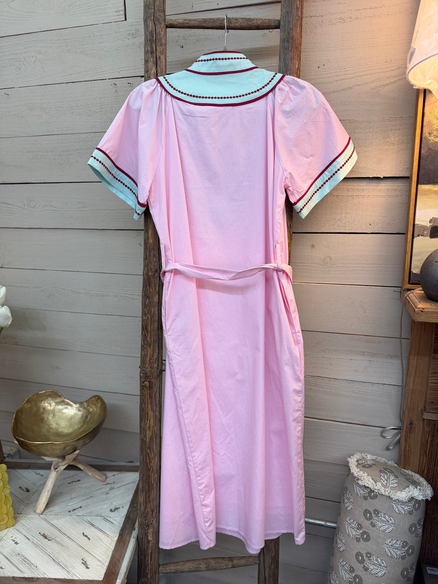 SS V-Neck Dress