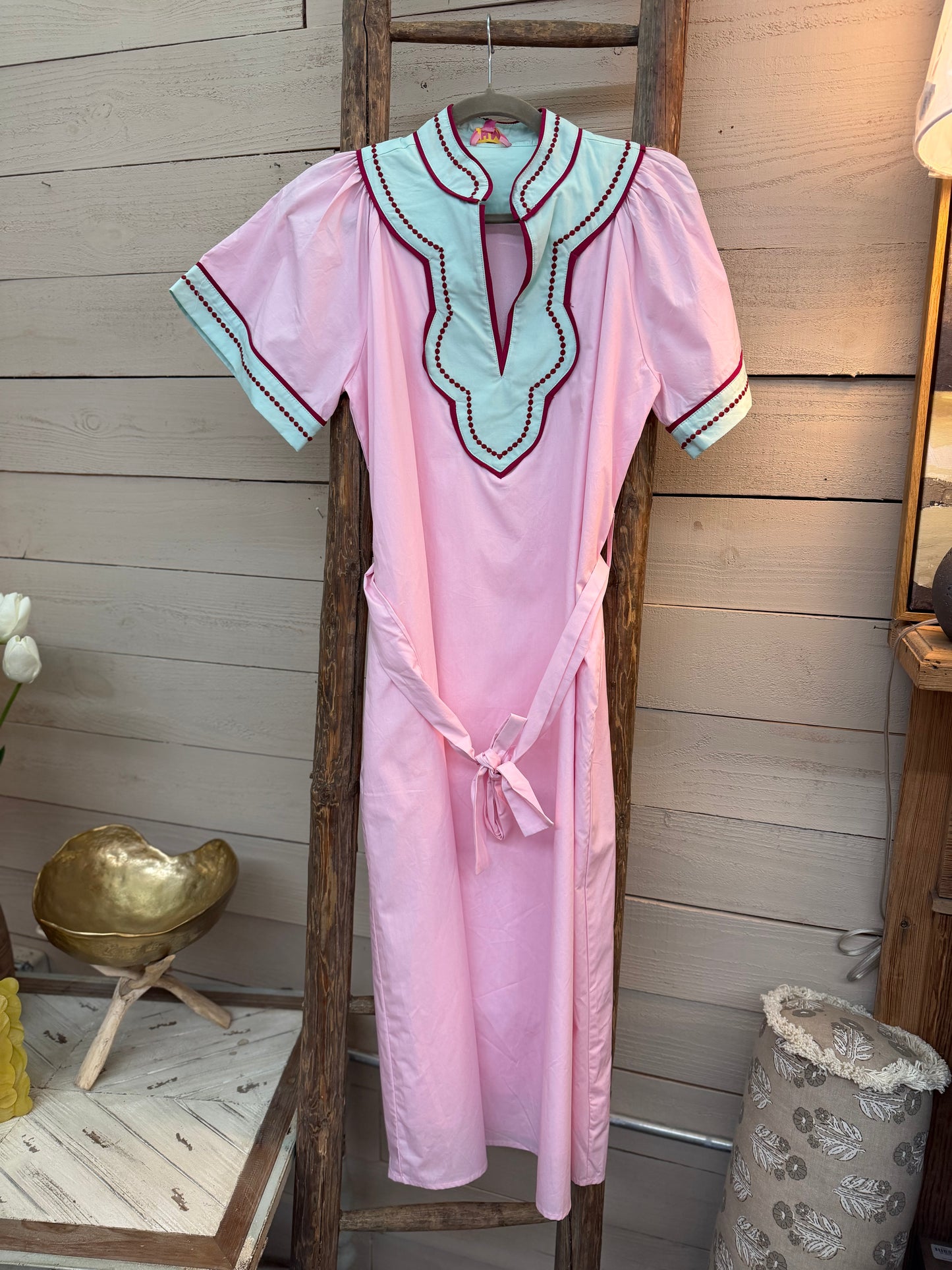 SS V-Neck Dress