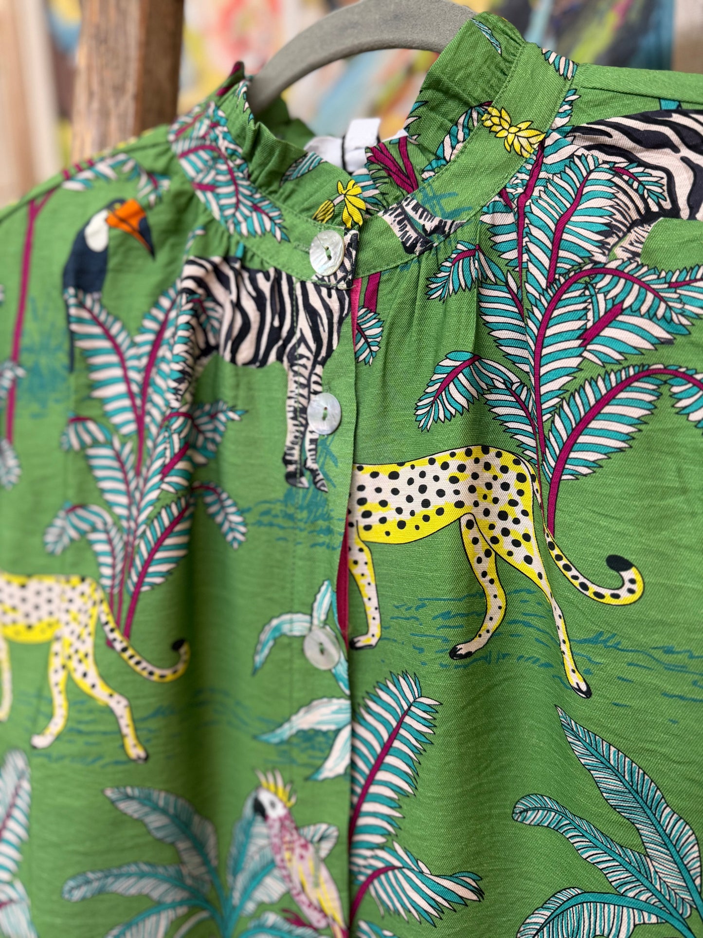 SS Animal Print Dress