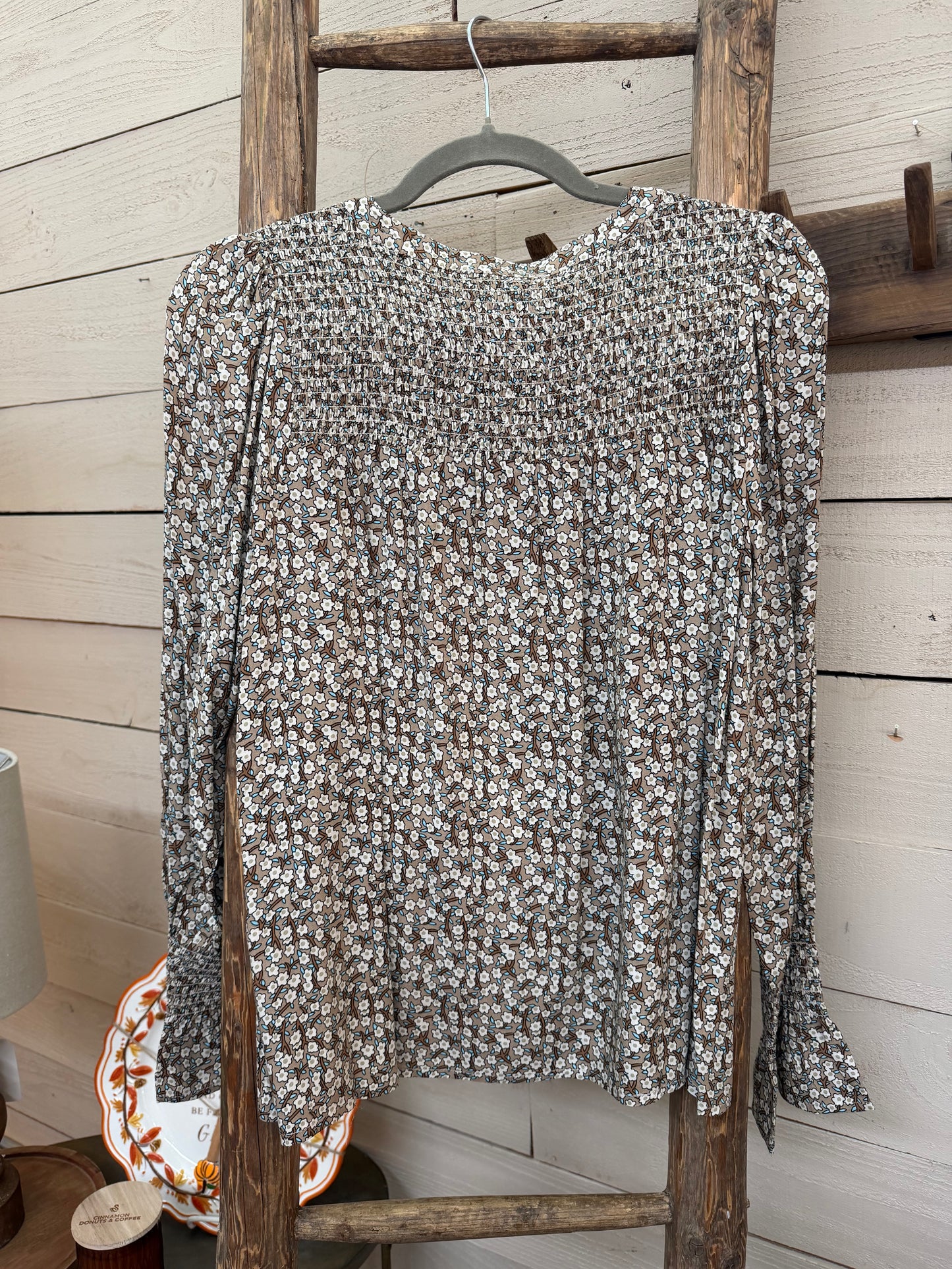 Floral LS Top