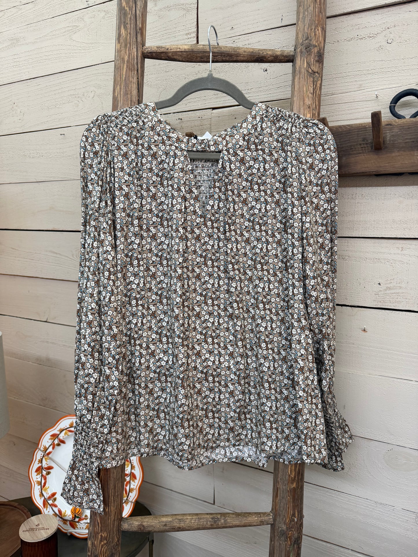Floral LS Top