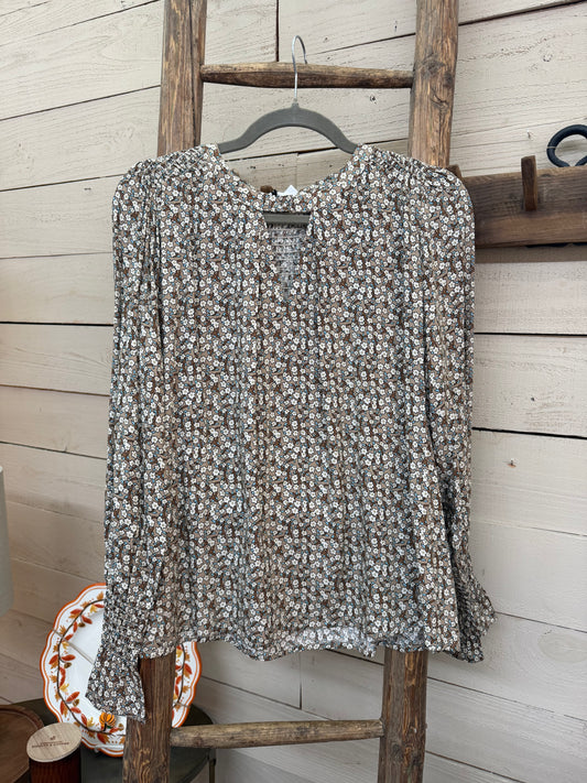 Floral LS Top
