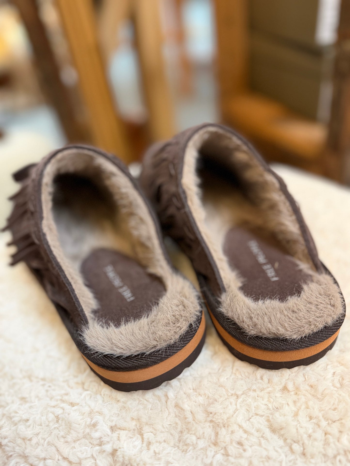 Fallon Fringe Mule