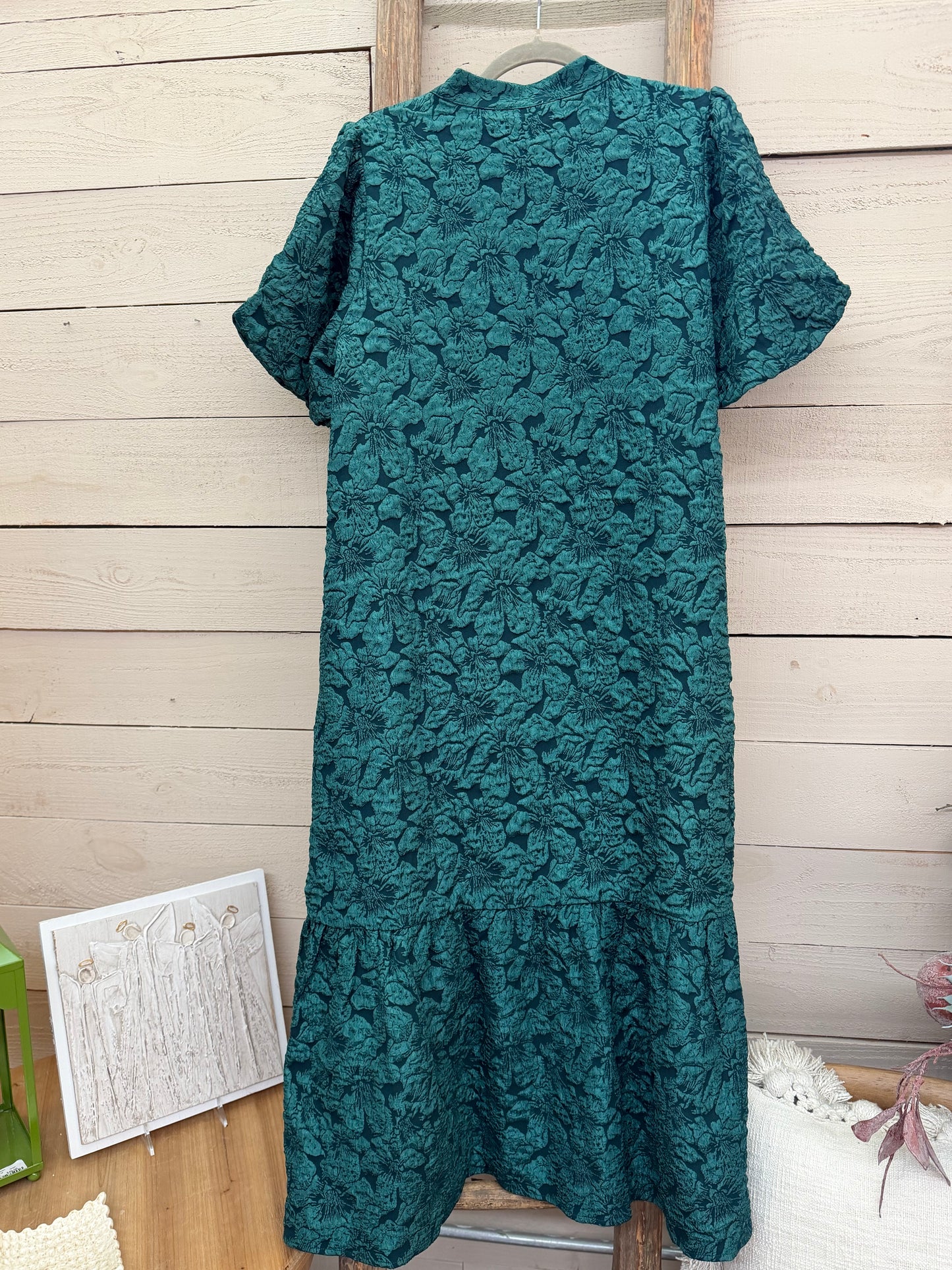 Jacquard Midi Dress