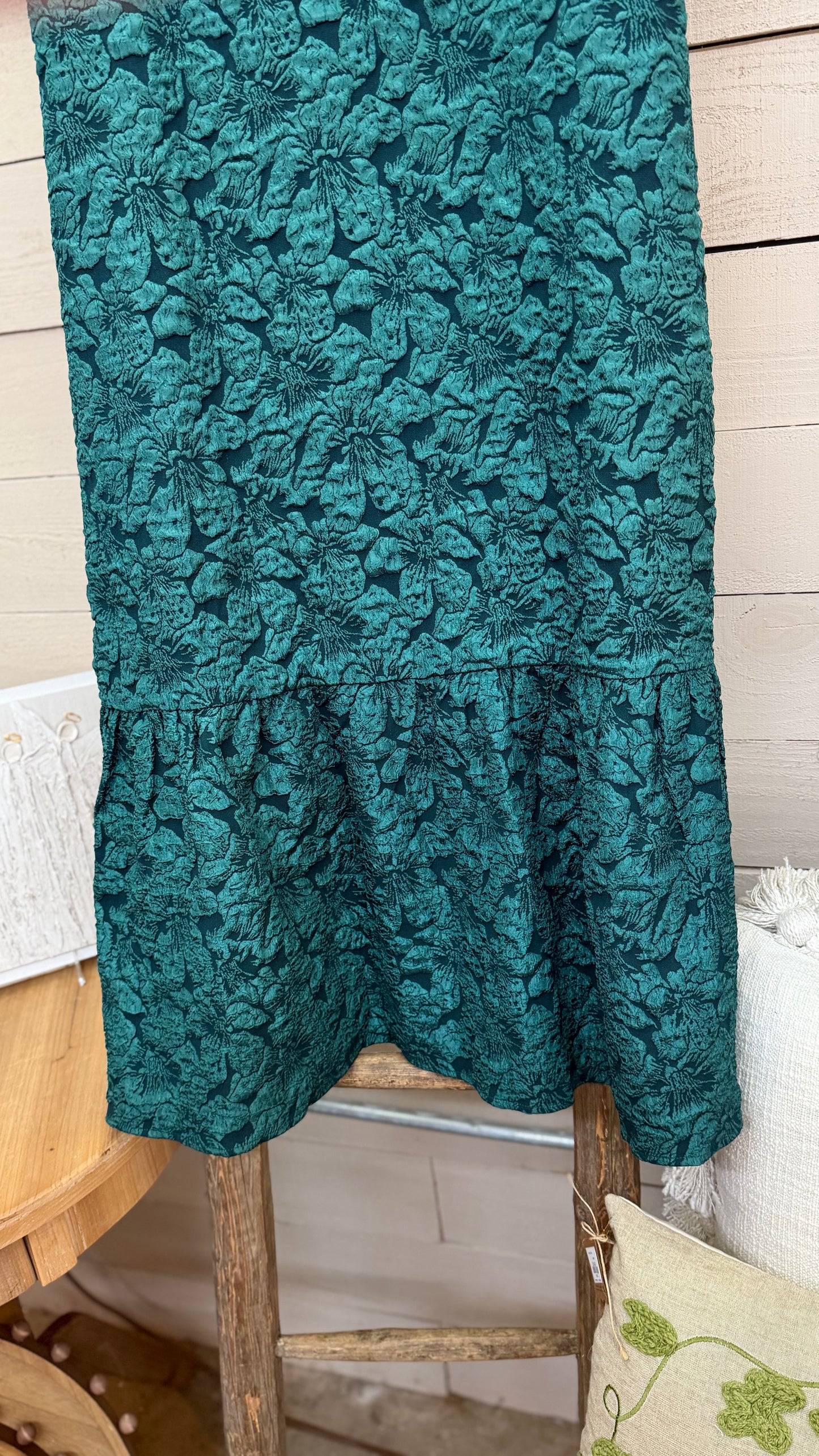 Jacquard Midi Dress