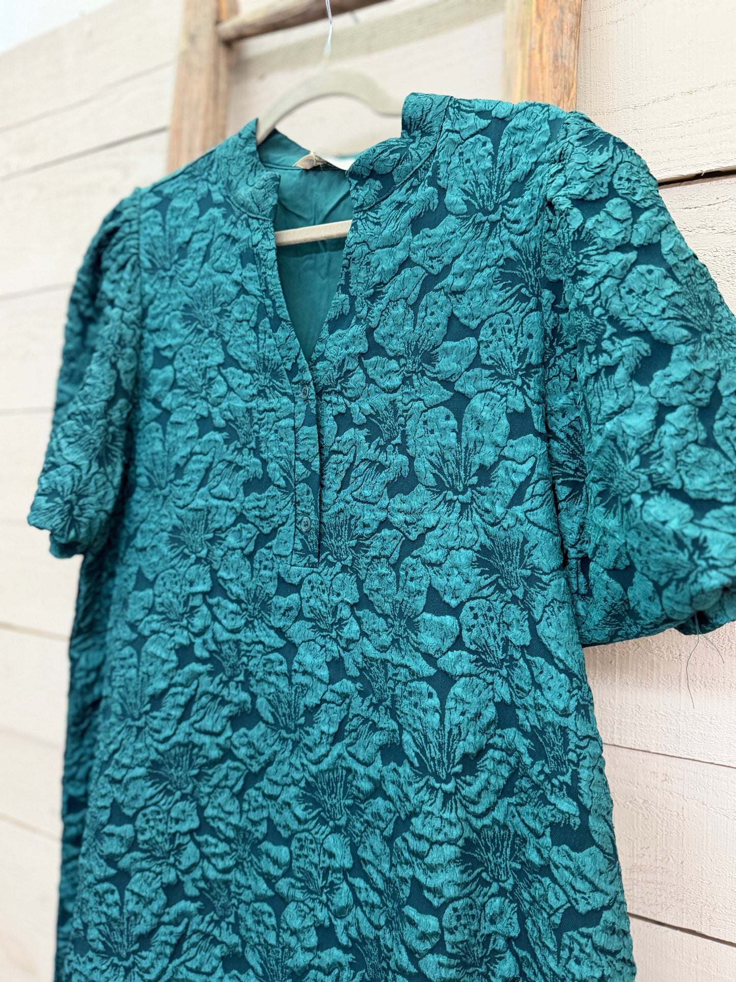 Jacquard Midi Dress