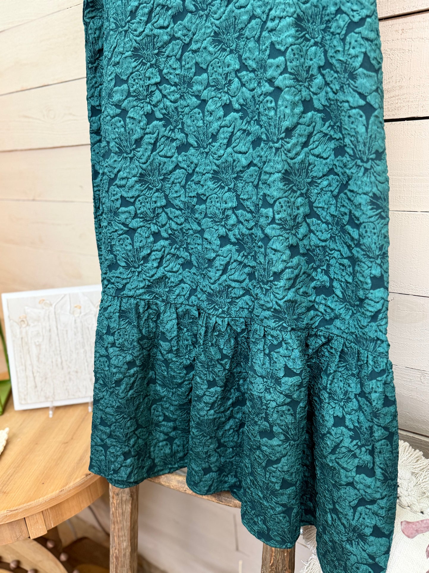Jacquard Midi Dress