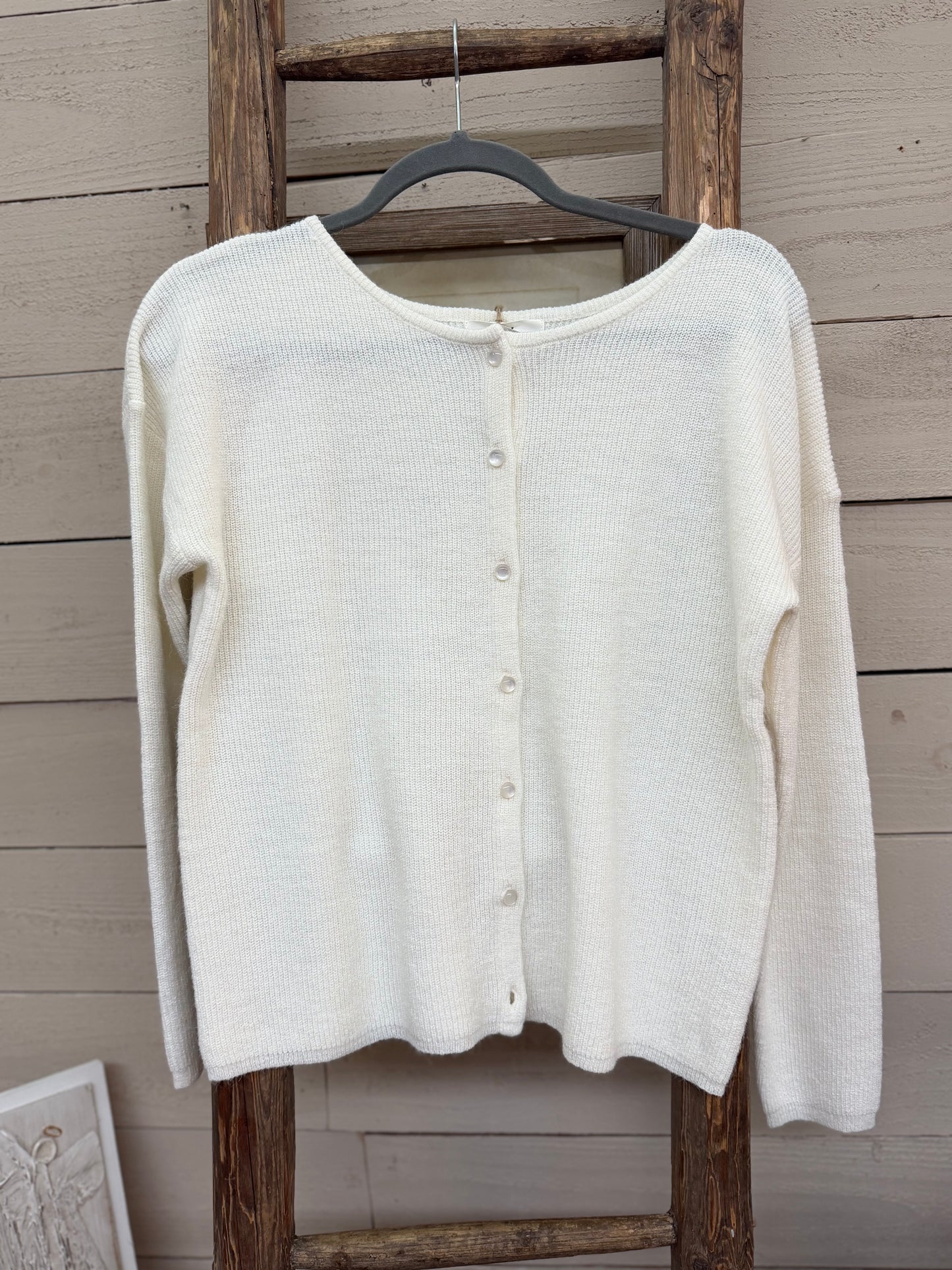 Rolled Hem Cardigan