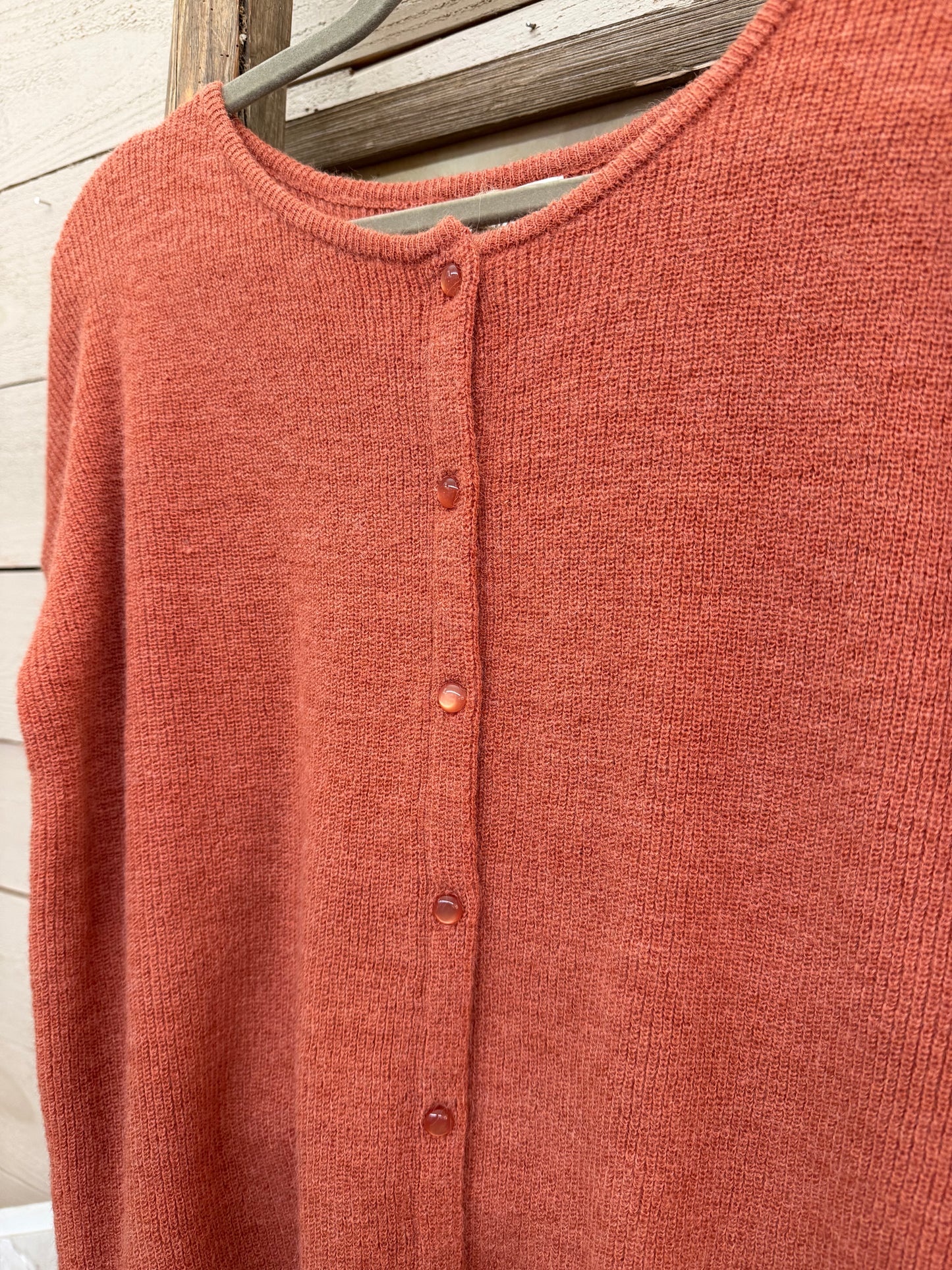 Rolled Hem Cardigan