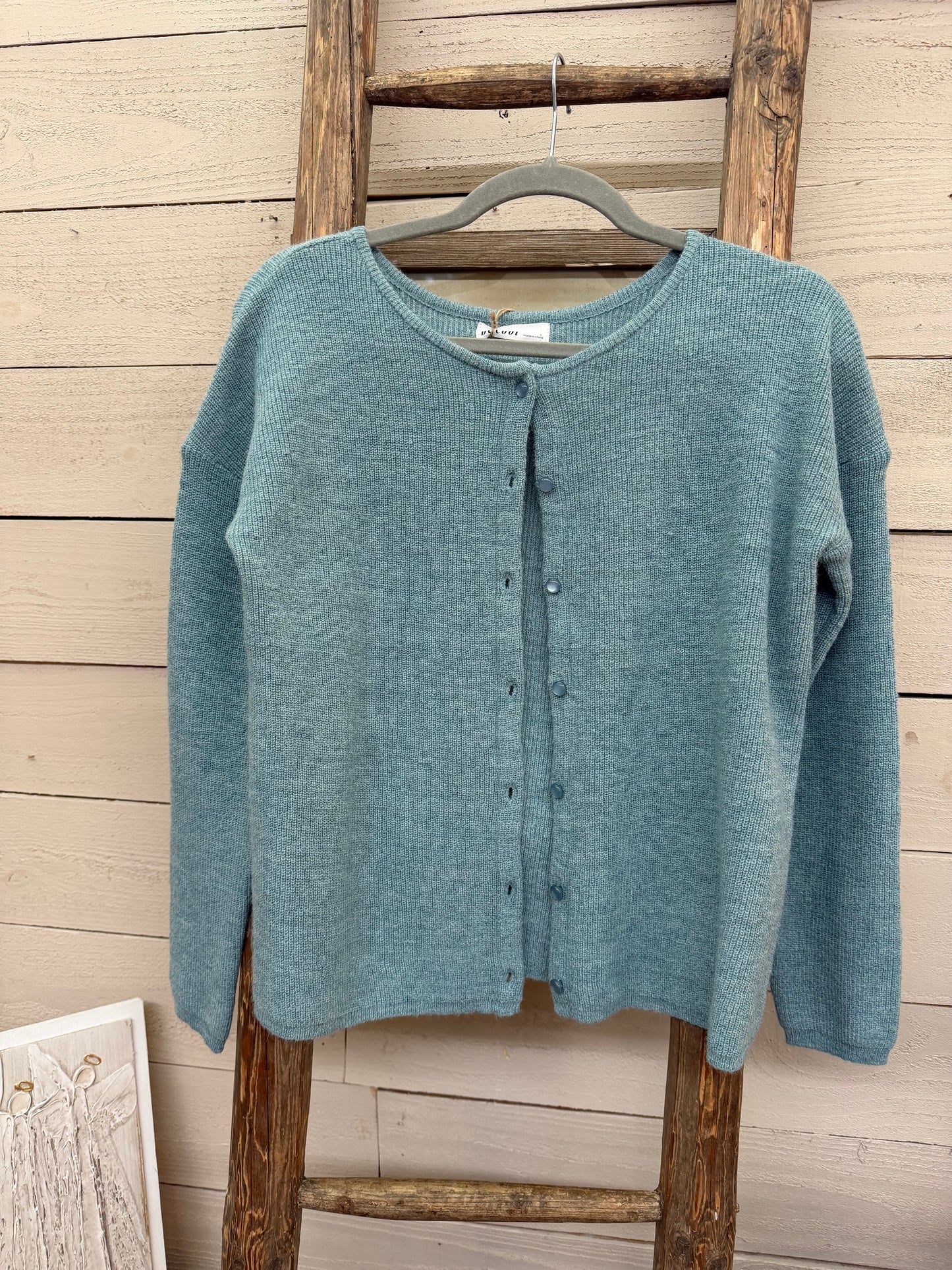 Rolled Hem Cardigan