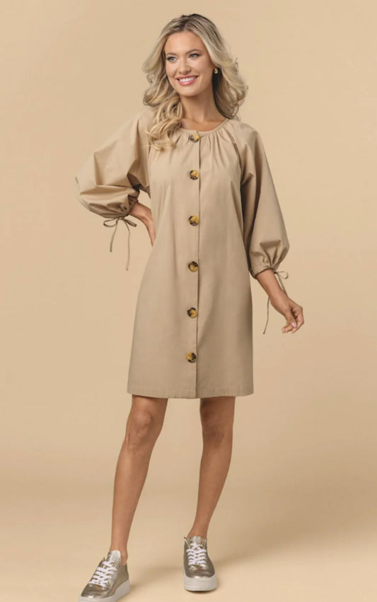 Pheebes Button Front Dress