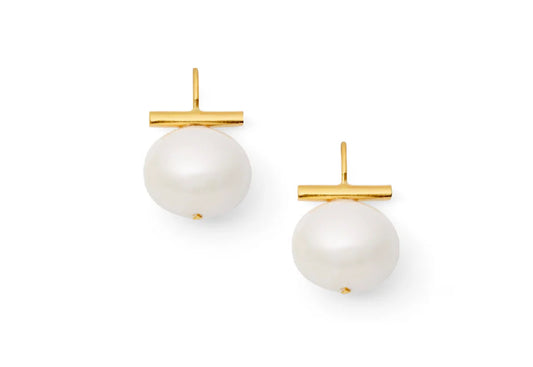 Classic Forever Fave Pebble Pearl Earrings