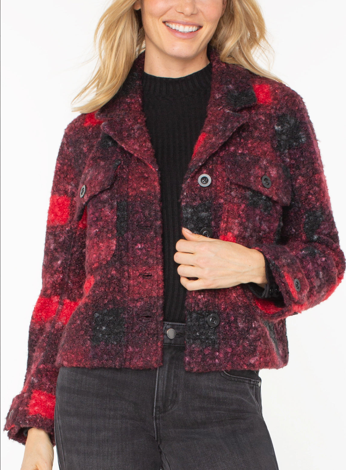 Liverpool Boxy Sherpa Jacket