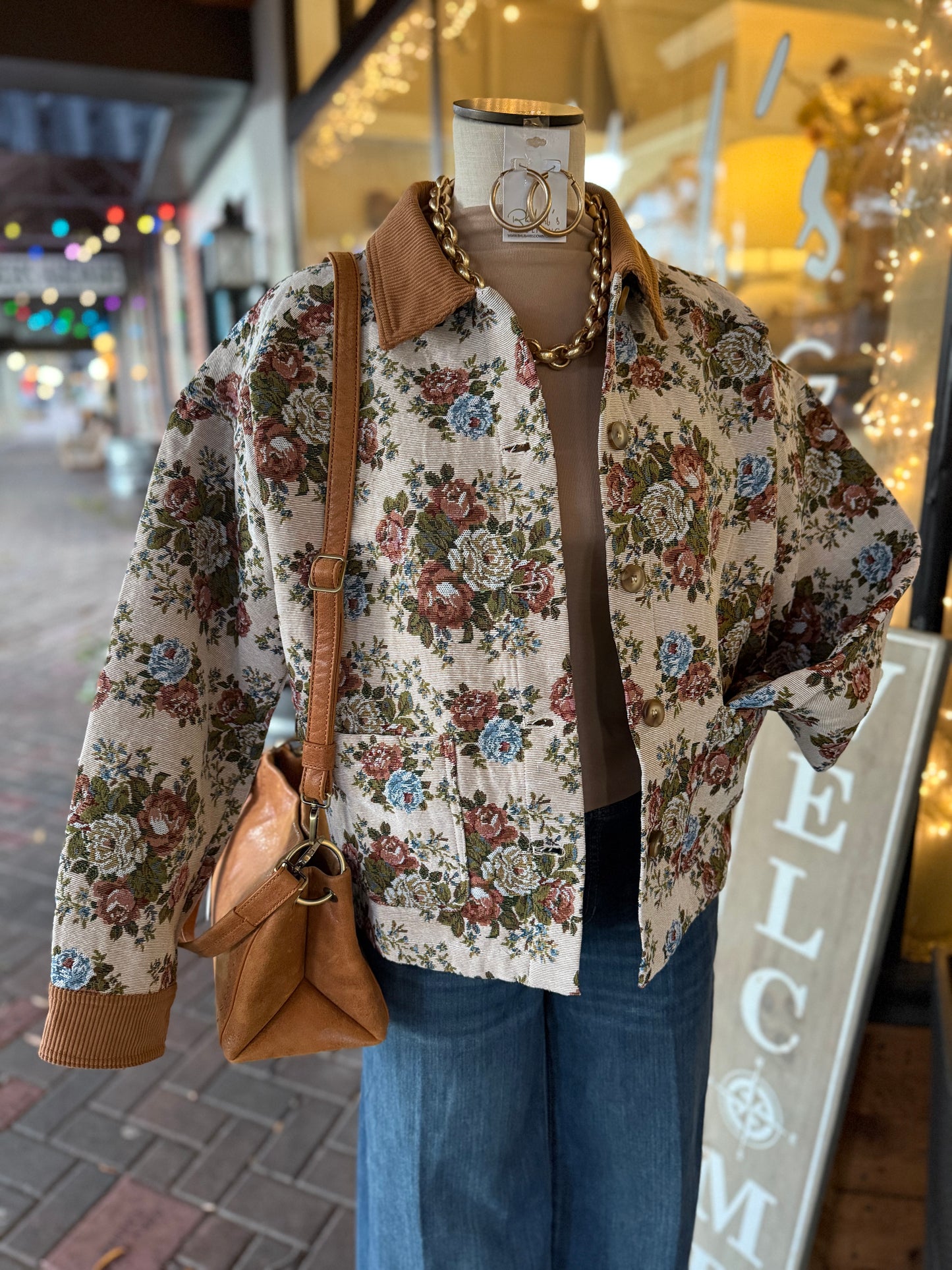 Vintage Floral Jacket