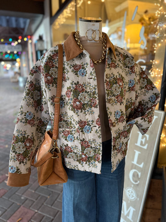 Vintage Floral Jacket