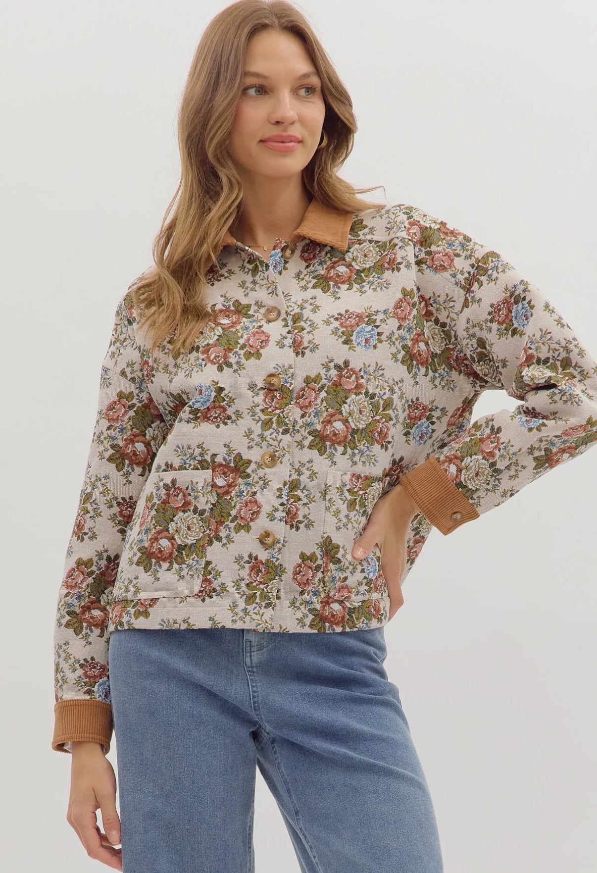 Vintage Floral Jacket