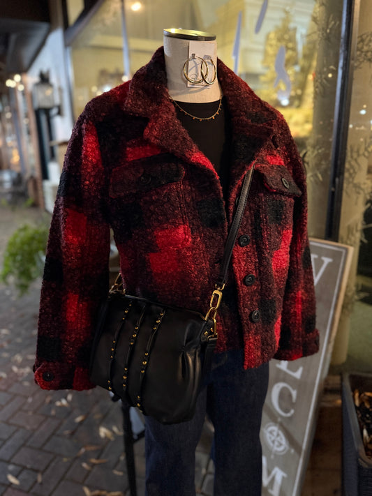 Liverpool Boxy Sherpa Jacket