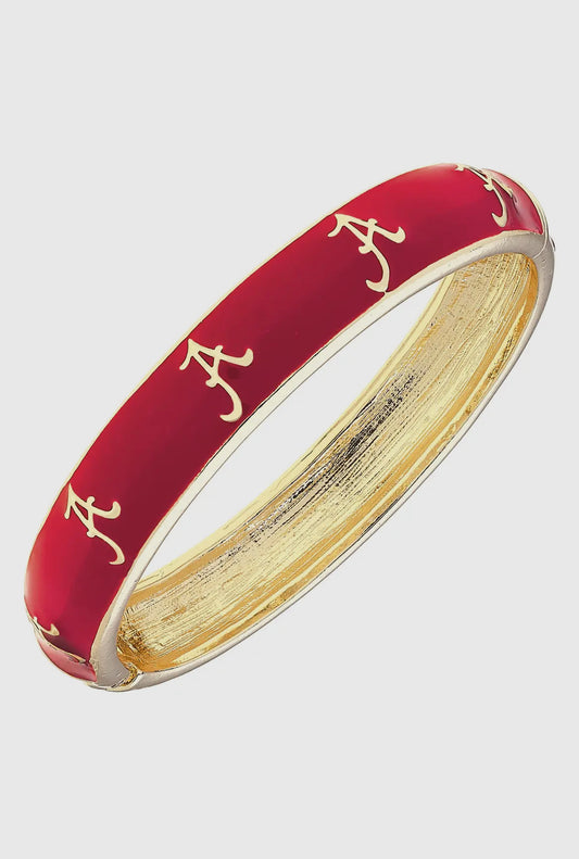 Alabama Logo Hinge Bangle